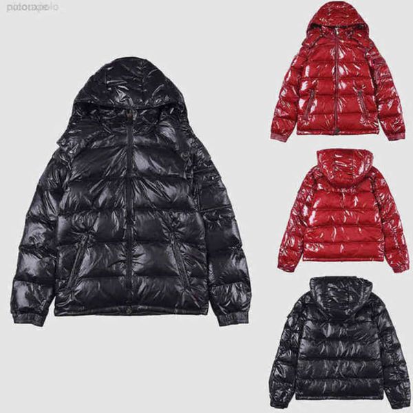 designer jacket puffer luxury warm mkle mk meng winter mens fashion down coats windbreaker parkas women jackets clothing, Black